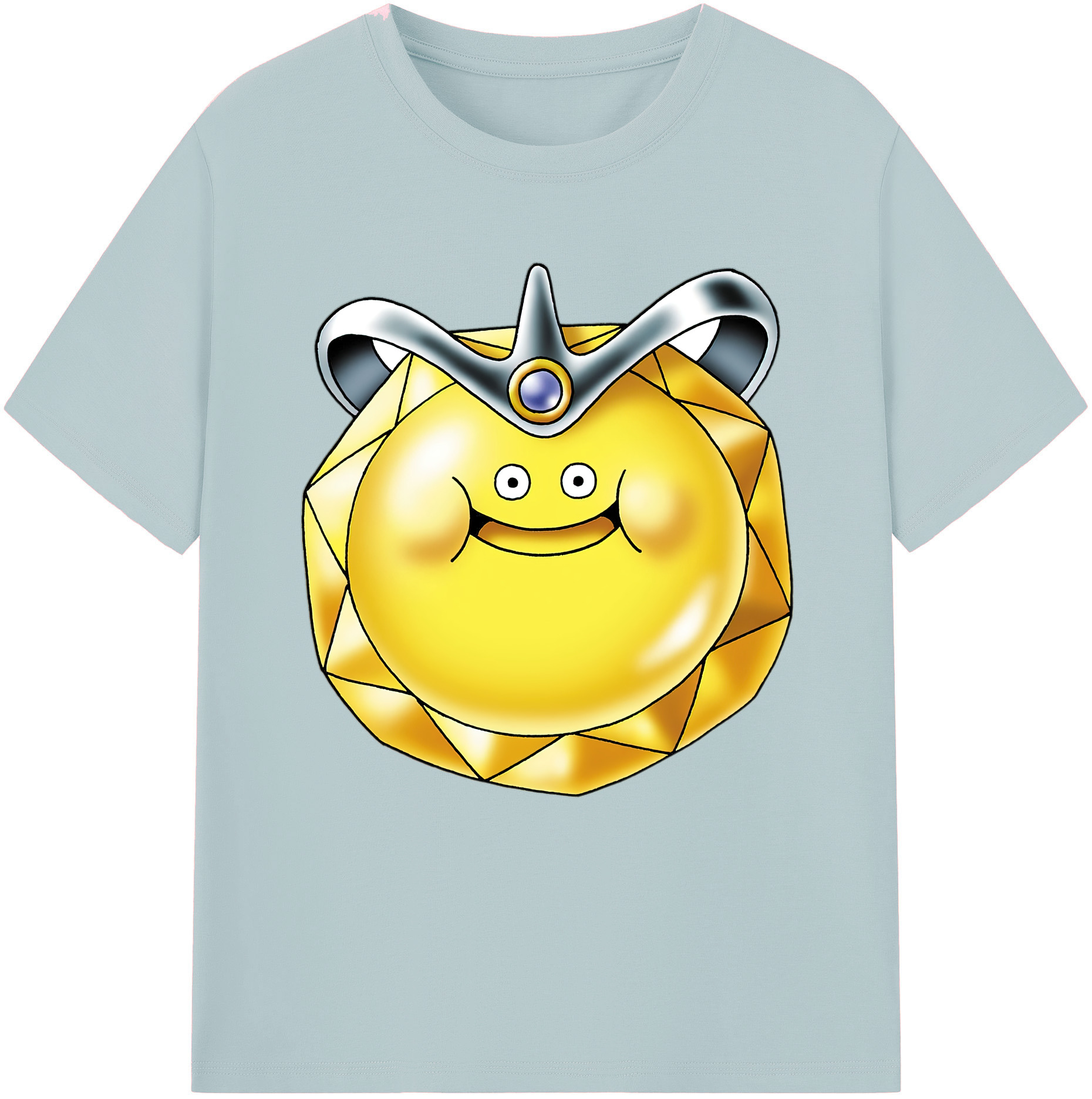 （画像用） ドラゴンクエスト Doragon Kuesuto Dragon Quest 綿100％半袖Tシャツ（フロントプリント）
